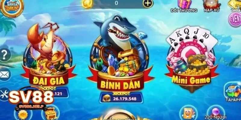 Bắn Cá 5 Sao Trực Tuyến – Trải Nghiệm Săn Cá Siêu Hấp Dẫn