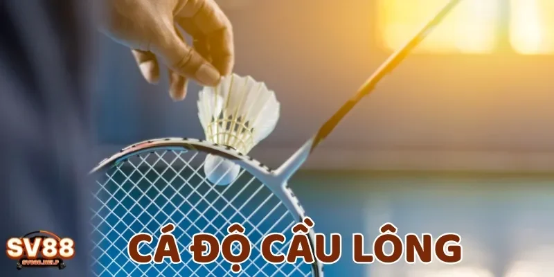 Thành viên chọn bộ môn cầu lông và chọn cược để đặt