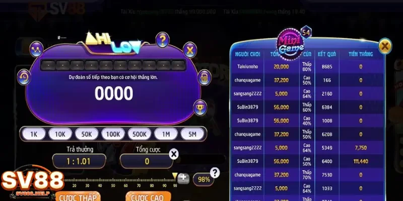 Giới thiệu SV88 về top 3 trò chơi được yêu thích 